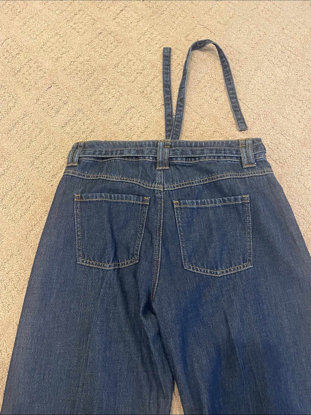 CAbi Dark Blue Wide-Leg Tie-Waist Jeans - Picture 6 of 6